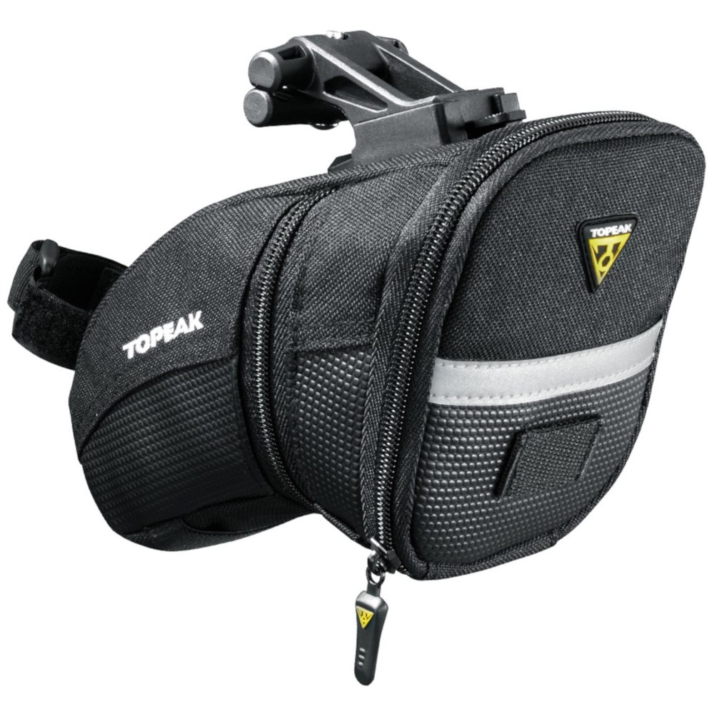 Topeak Aero Wedge Large Zadeltas - 1,9 Liter Zwarte Fietsbagage