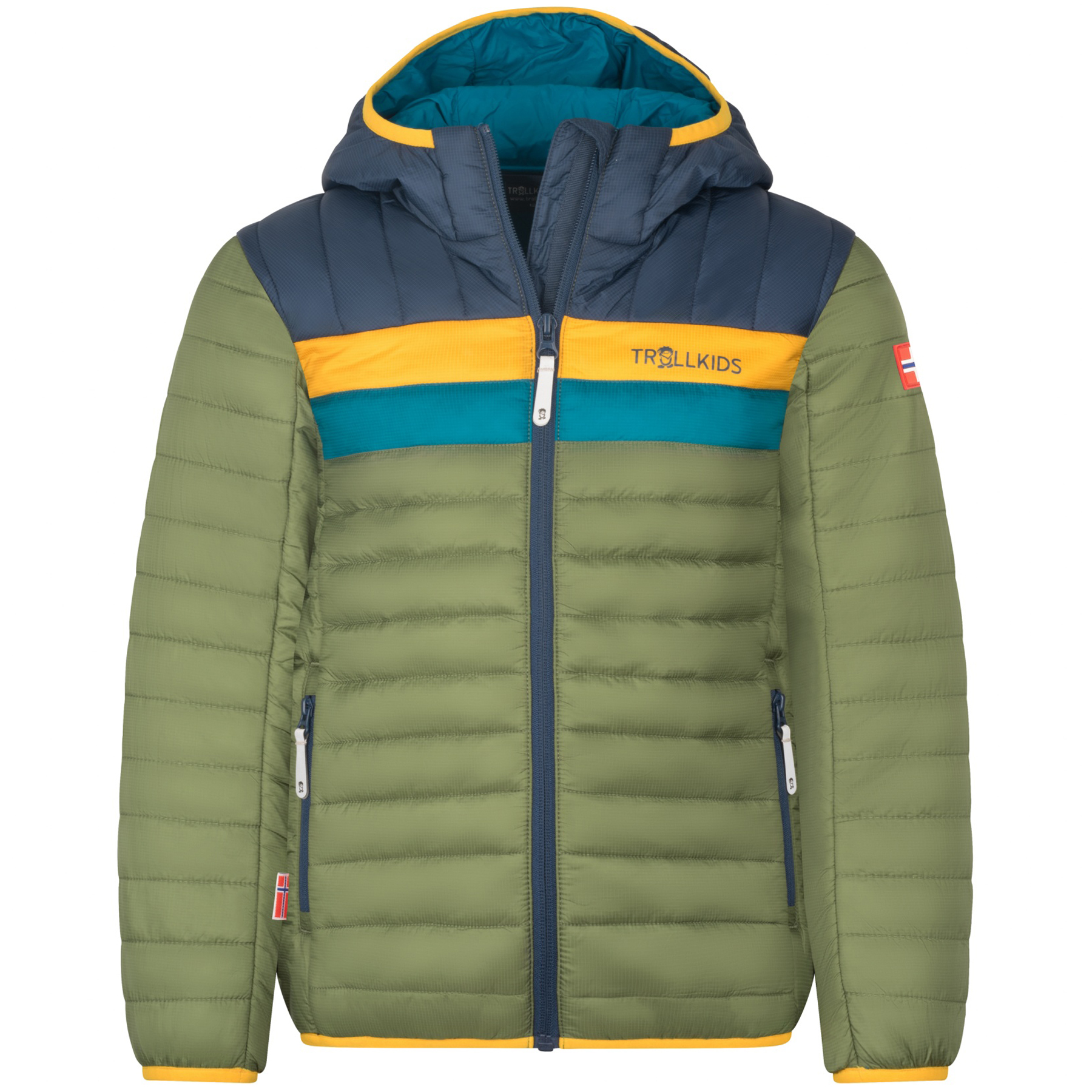 Trollkids Halsafjord Jas Kinderen - violet blue/mallow pink/wild rose