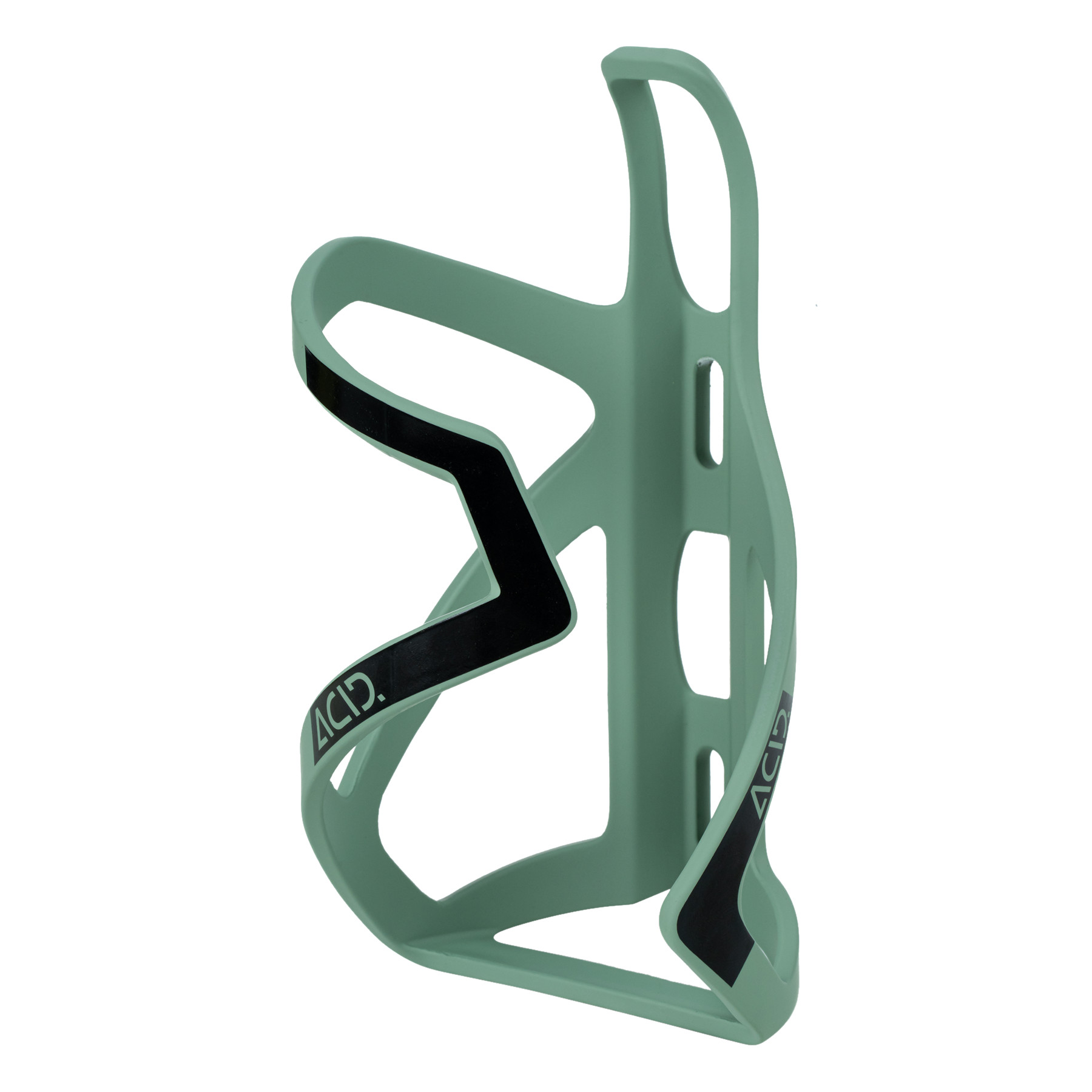 Produktbild von CUBE ACID Flaschenhalter HPP Sidecage - green matt´n´glossy black