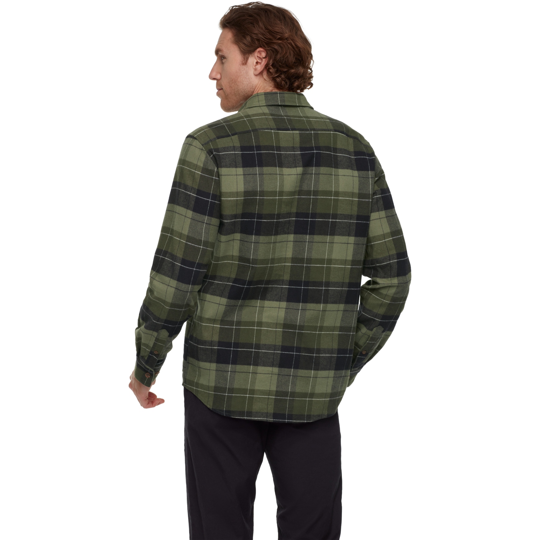 Mammut Trovat Longsleeve Shirt Men - marsh-black | BIKE24