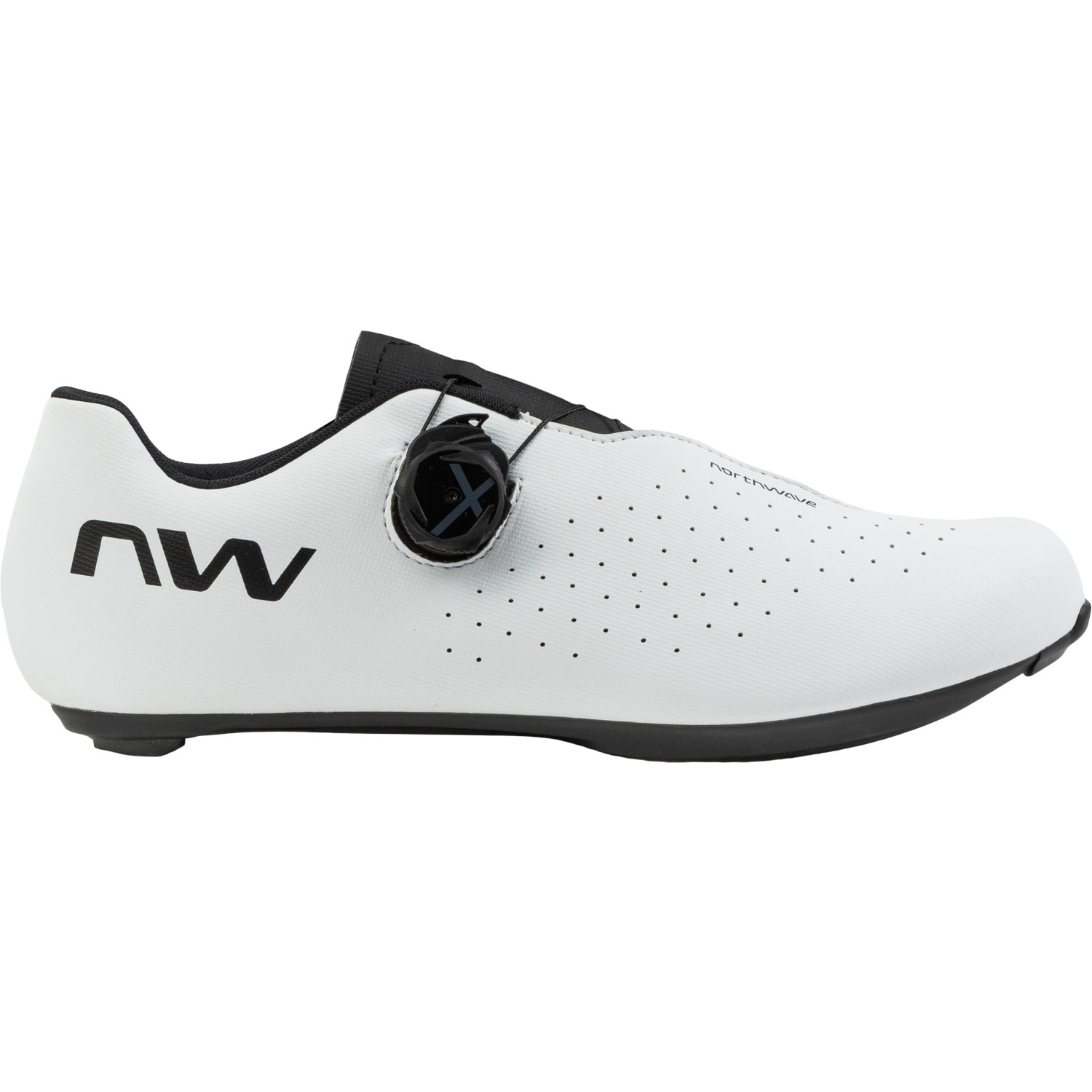 Northwave Sonic Plus Road Shoes - Wide - white/black 51 | BIKE24