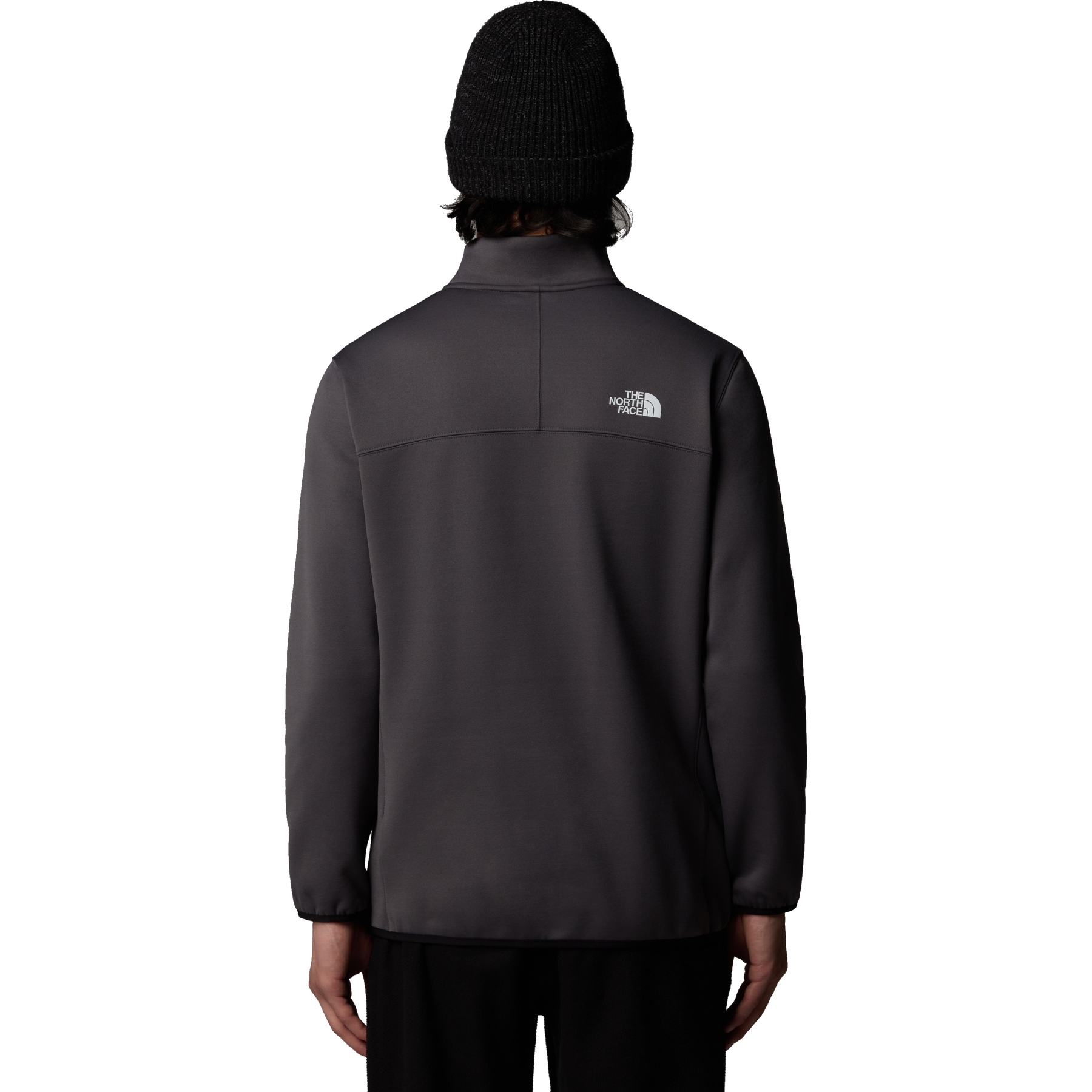 The North Face Crest 1/4 Zip Fleece Pullover Men - Anthracite Grey