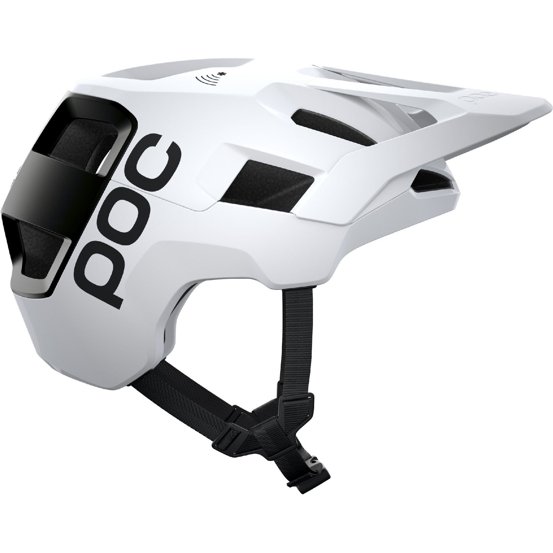 POC Kortal Race MIPS Helmet - 8347 Hydrogen White/Uranium Black 