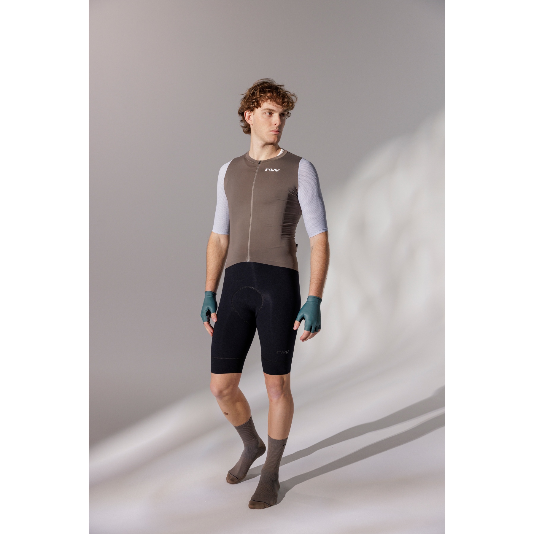 Northwave Extreme Evo Shortsleeve Jersey Men - sand/ice grey 147