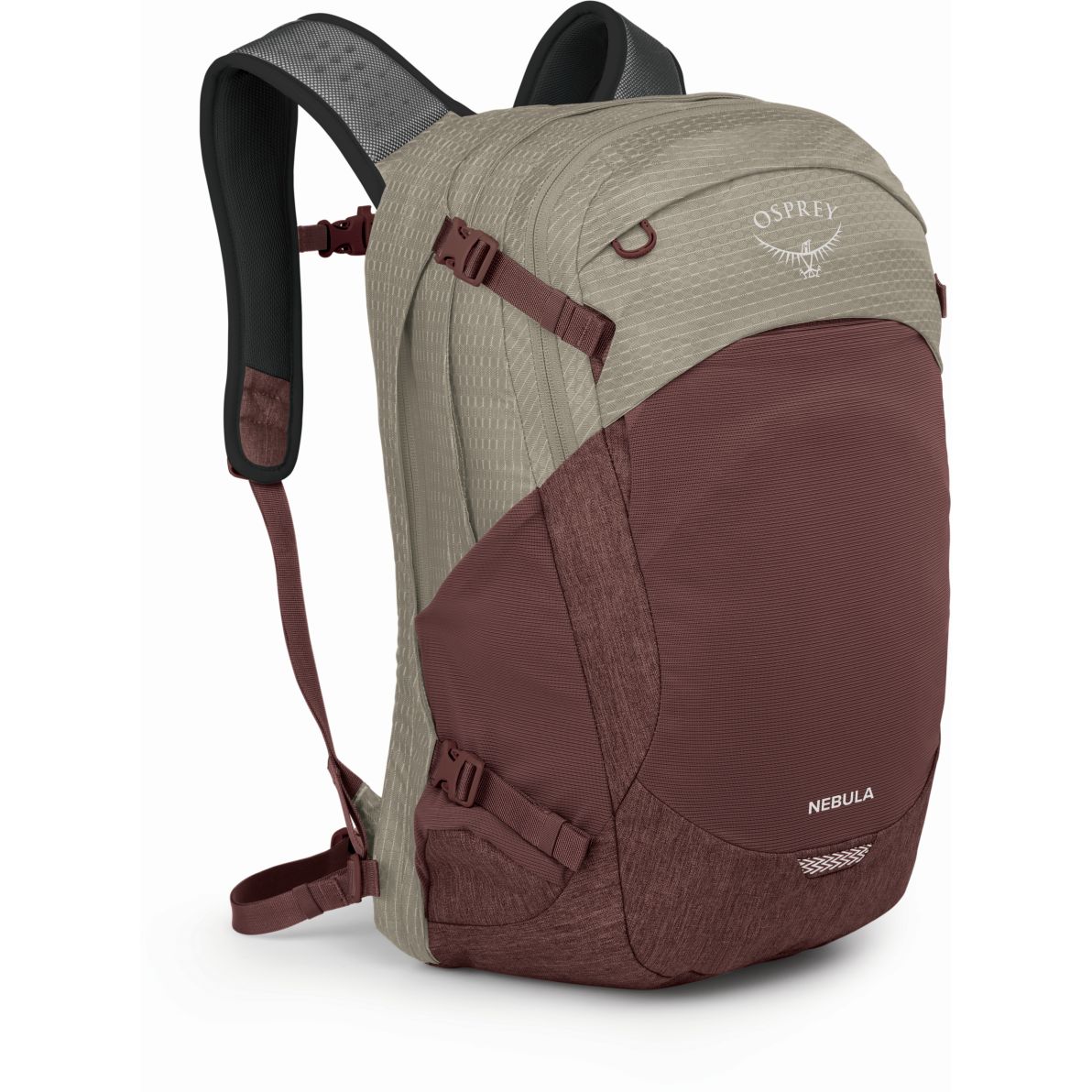 Produktbild von Osprey Nebula Rucksack - Sawdust Tan/Raisin Red