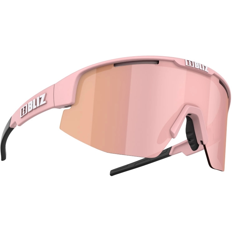 Picture of Bliz Matrix Glasses - Matt Powder Pink / Brown w Rose Multi