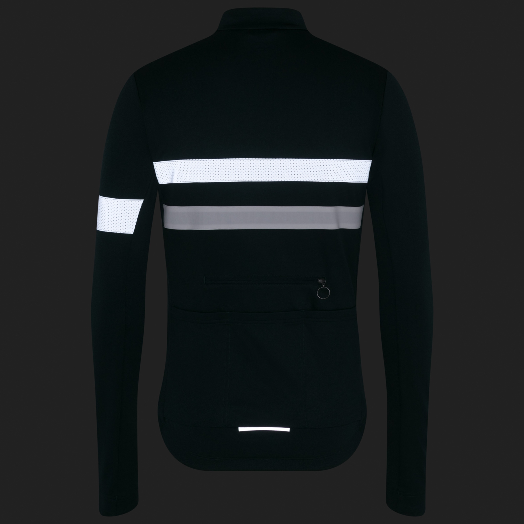 Rapha Brevet Long Sleeve Jersey Men - forest green/white | BIKE24