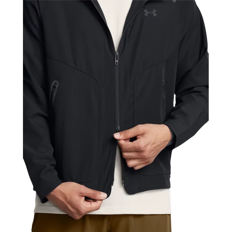 Fashion black under armour jacket