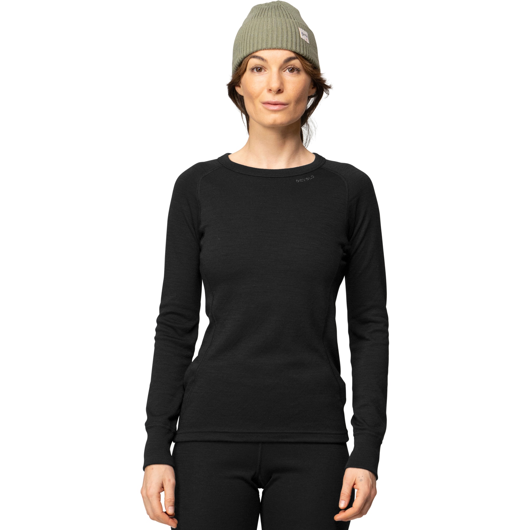 Produktbild von Devold Duo Active Merino 205 Langarm-Shirt Damen - 952A Black