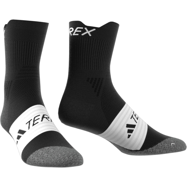 Produktbild von adidas TERREX HEAT.RDY Trail Running Agravic Crew Socken - schwarz IN4650