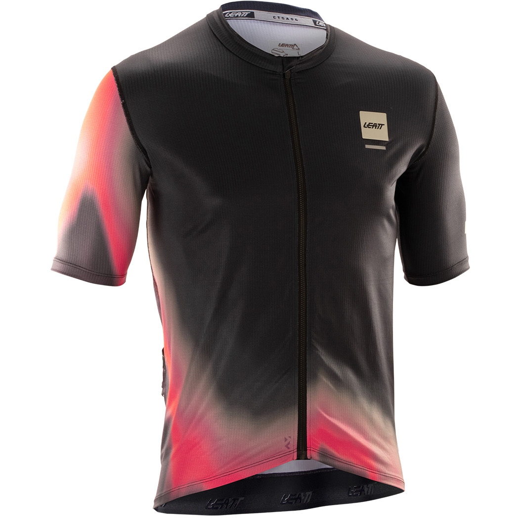 Мужская майка Leatt Endurance 3.0 XC/Gravel - heatmap black черный