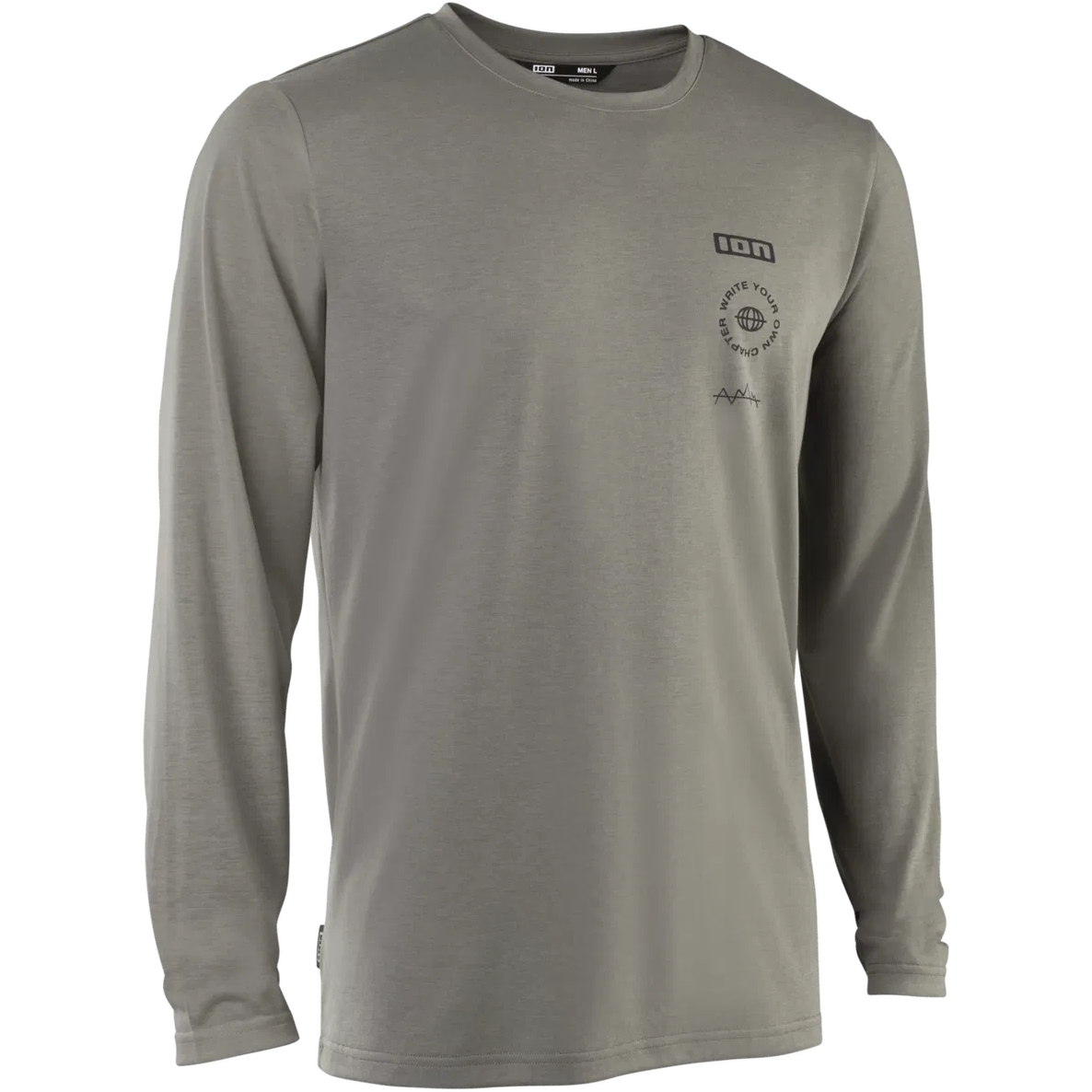 Foto de ION Bike Maillot de Manga Larga Hombre - S_Ionic DR - Dusty Leaves