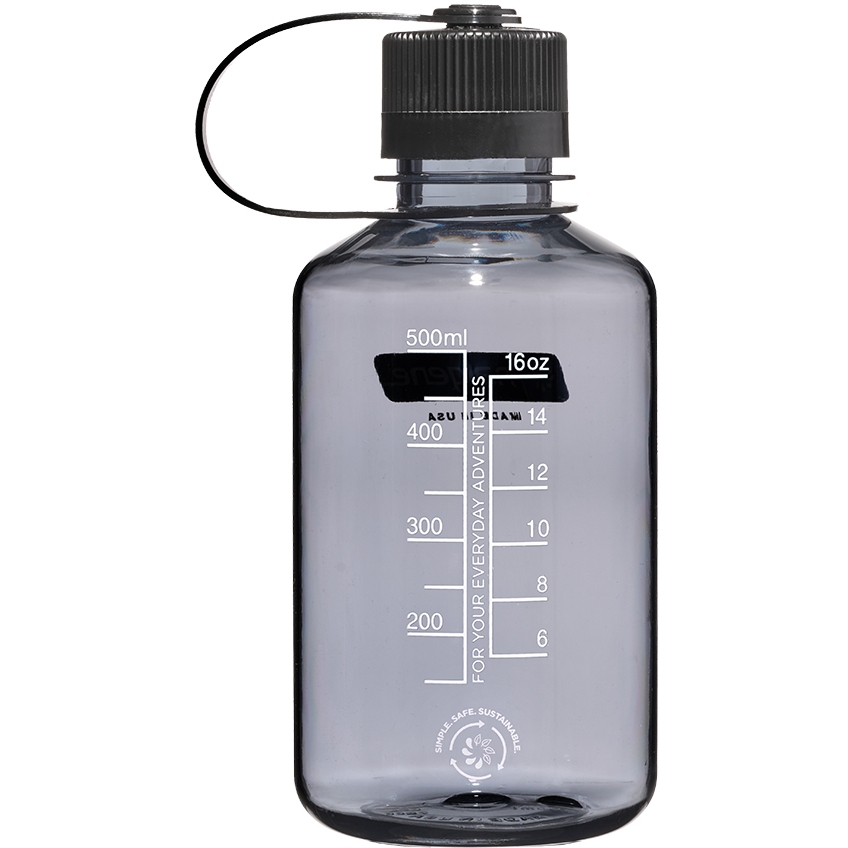 Nalgene Narrow Mouth Sustain Bottle 0.5L - grey | BIKE24