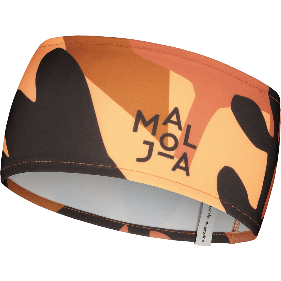 Image of Maloja CampeiM. Sports Headband - honey pastel leaves 8605