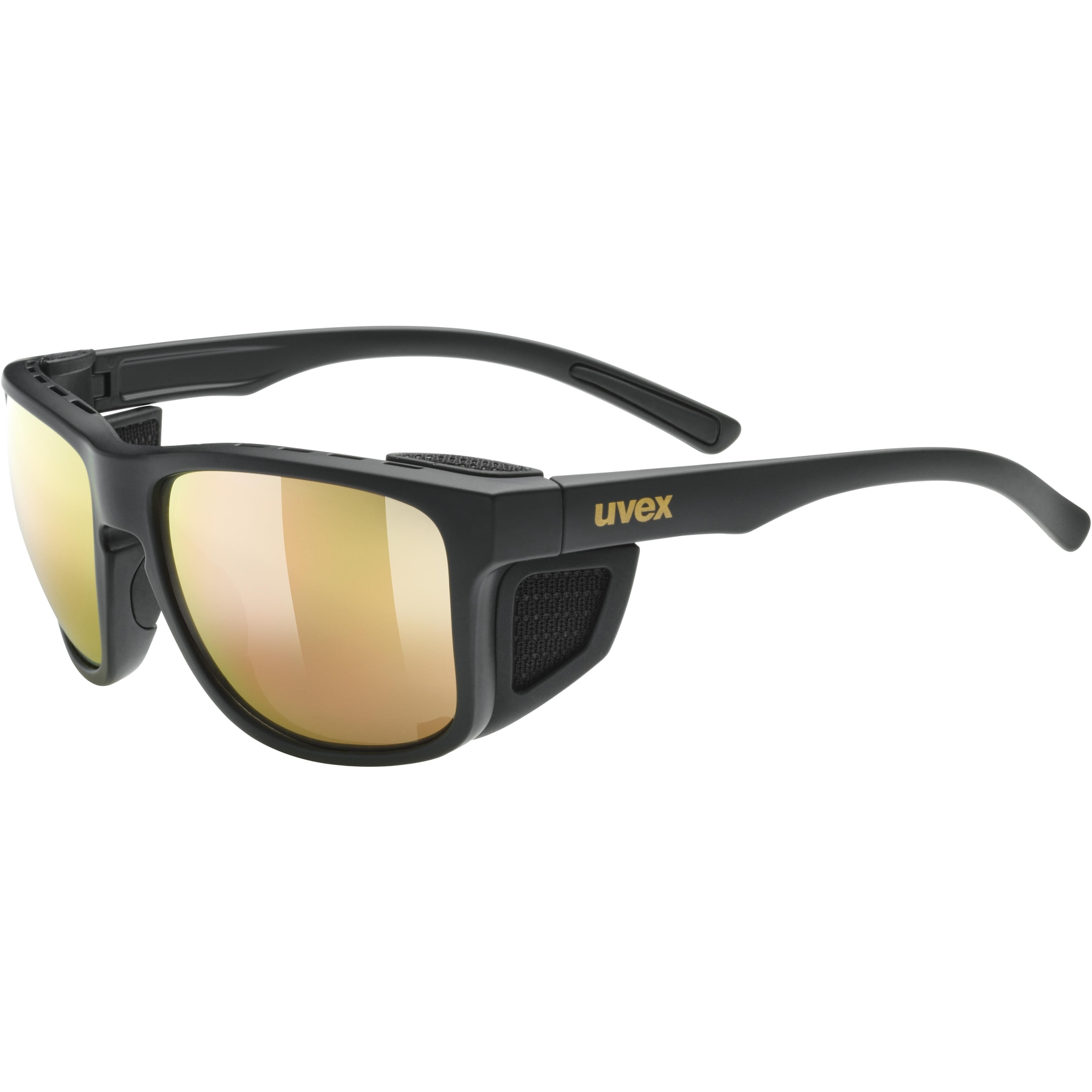 Produktbild von Uvex sportstyle 312 Brille - black mat gold/mirror gold