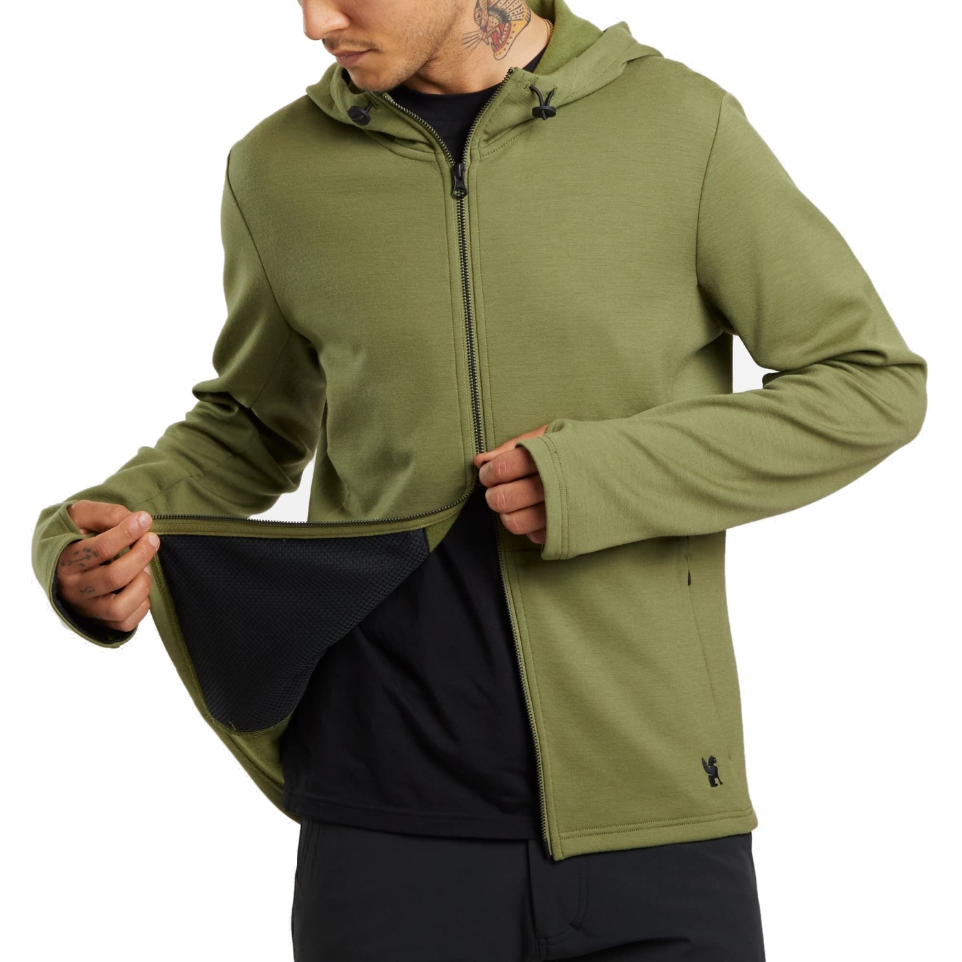 Chrome merino outlet hoodie