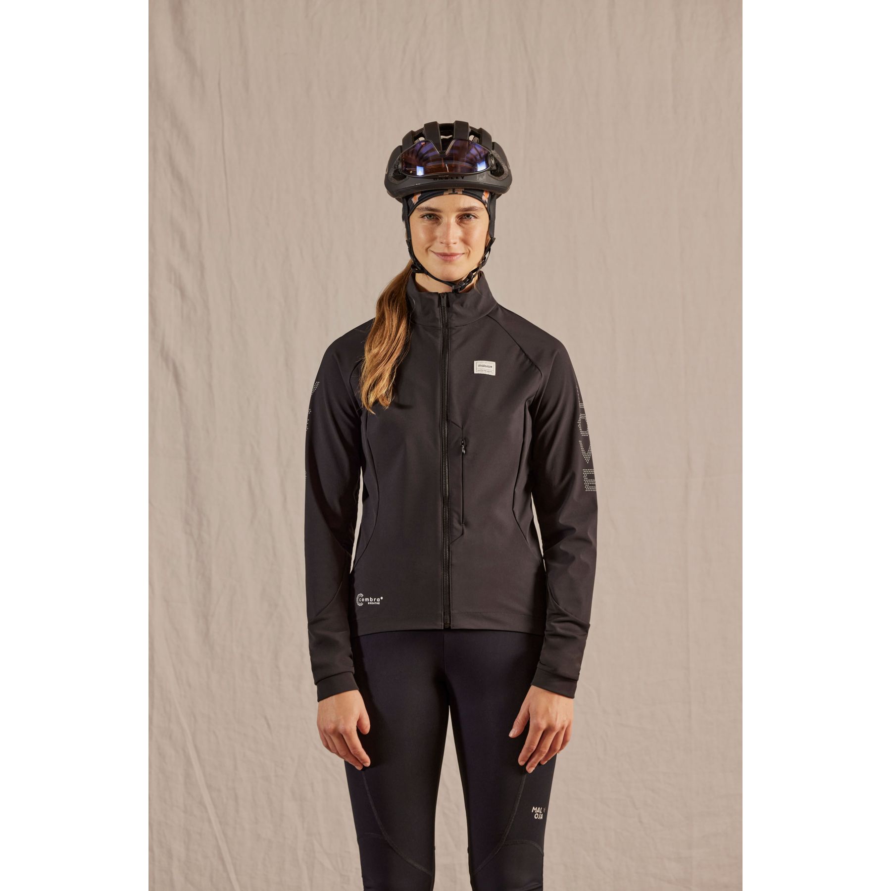 Rennrad Regenjacke Damen Maloja Maloja NOS Jacke Damen Moonless