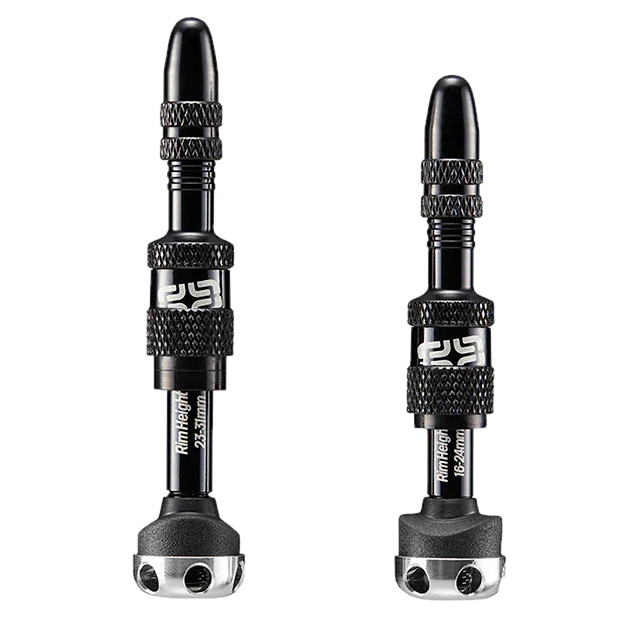 Produktbild von e*thirteen Quick Fill Tire Plasma Tubeless Presta Ventile - für Bosch Smart System - Paar - 16-24mm Felgentiefe