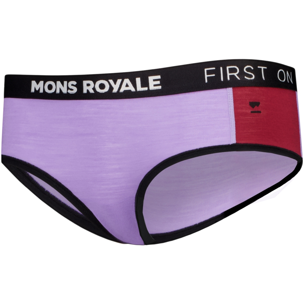Bild von Mons Royale Sylvia Boyleg Panties Damen - lupin / cherry