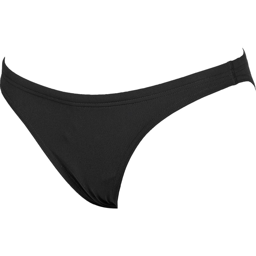 Produktbild von arena Solid Bikini Slip Damen - Schwarz/Weiß