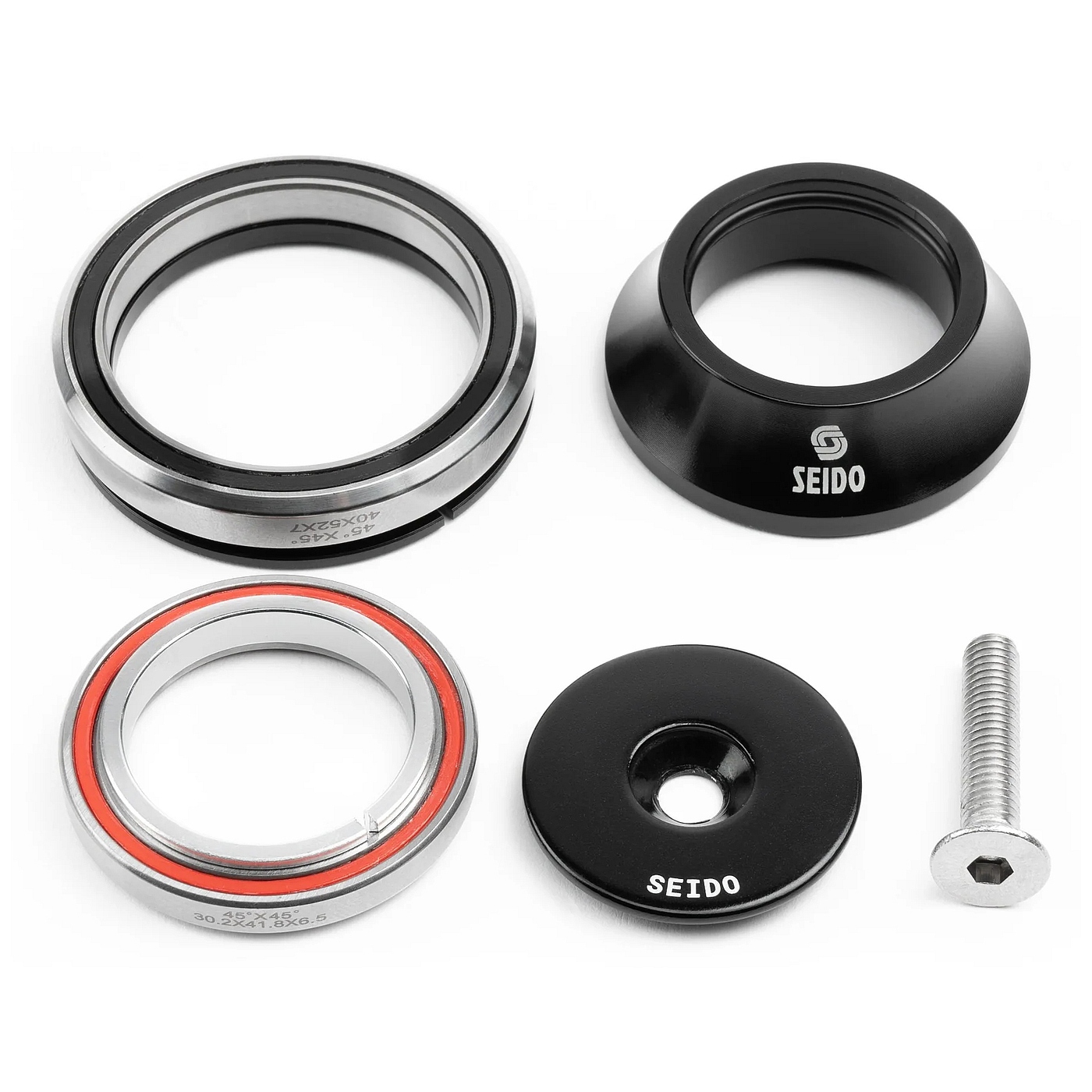 SEIDO Serie Sterzo PRO IS Tapered IS52/40 nero