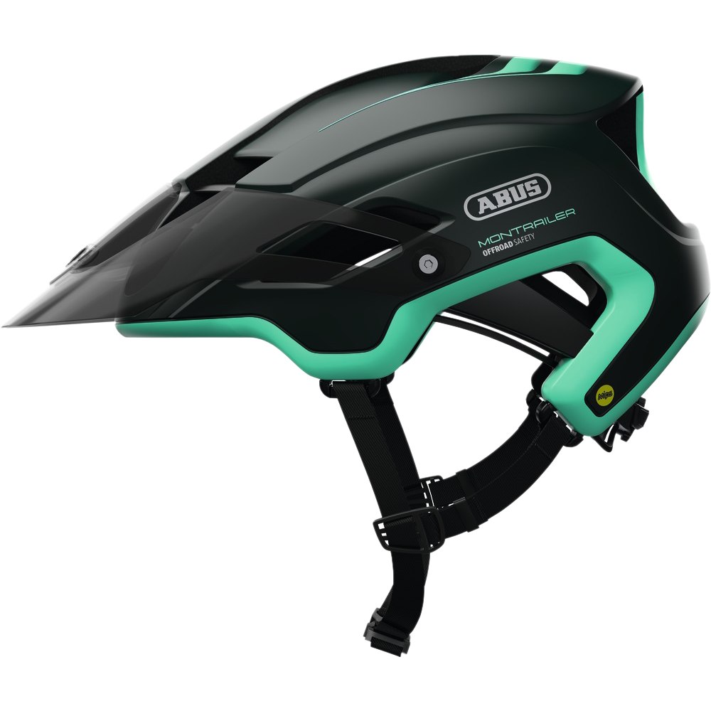 Picture of ABUS MonTrailer Mips Helmet - smaragd green
