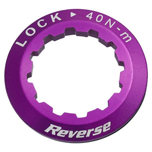 Produktbild von Reverse Components Lock Ring Aluminium - violett