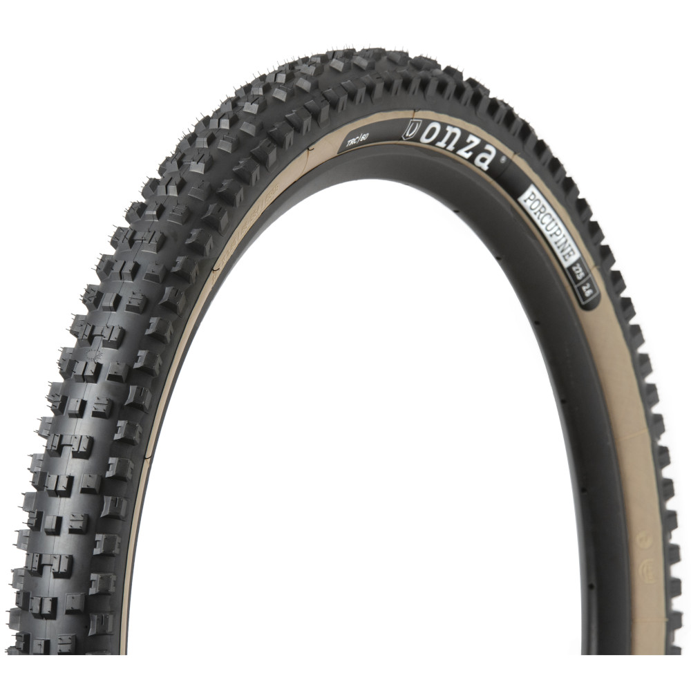 Productfoto van Onza Porcupine TRC MTB Folding Tire - 27.5x2.60 Inches - black/skinwall