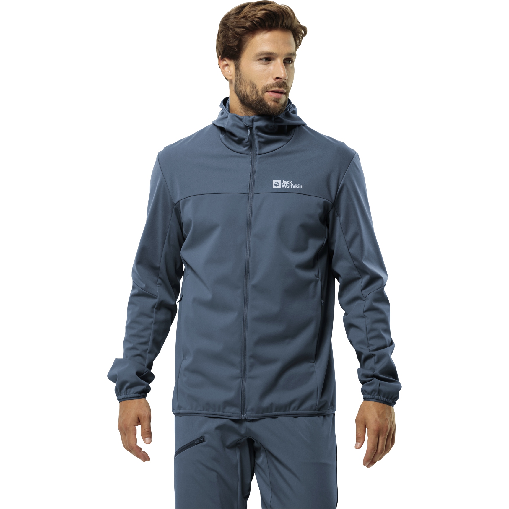 Bild von Jack Wolfskin Feldberg Kapuzenjacke Herren - midnight sky