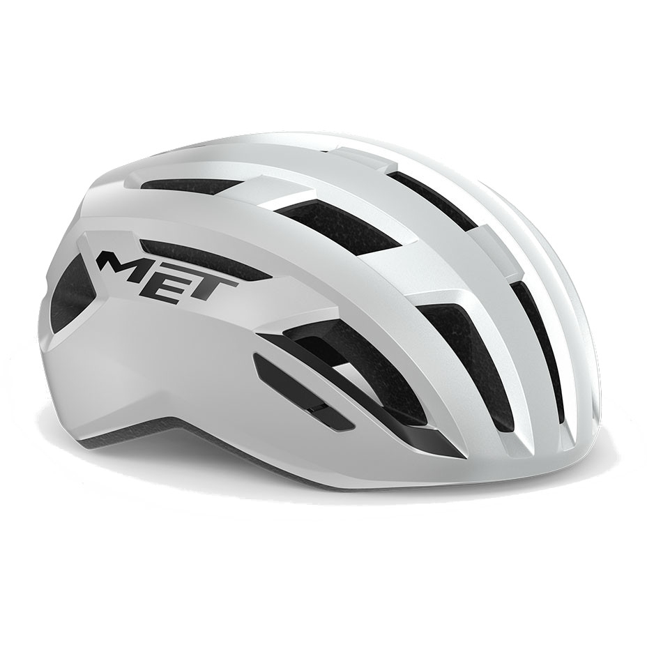 Productfoto van MET Vinci MIPS Helm - white/silver glossy