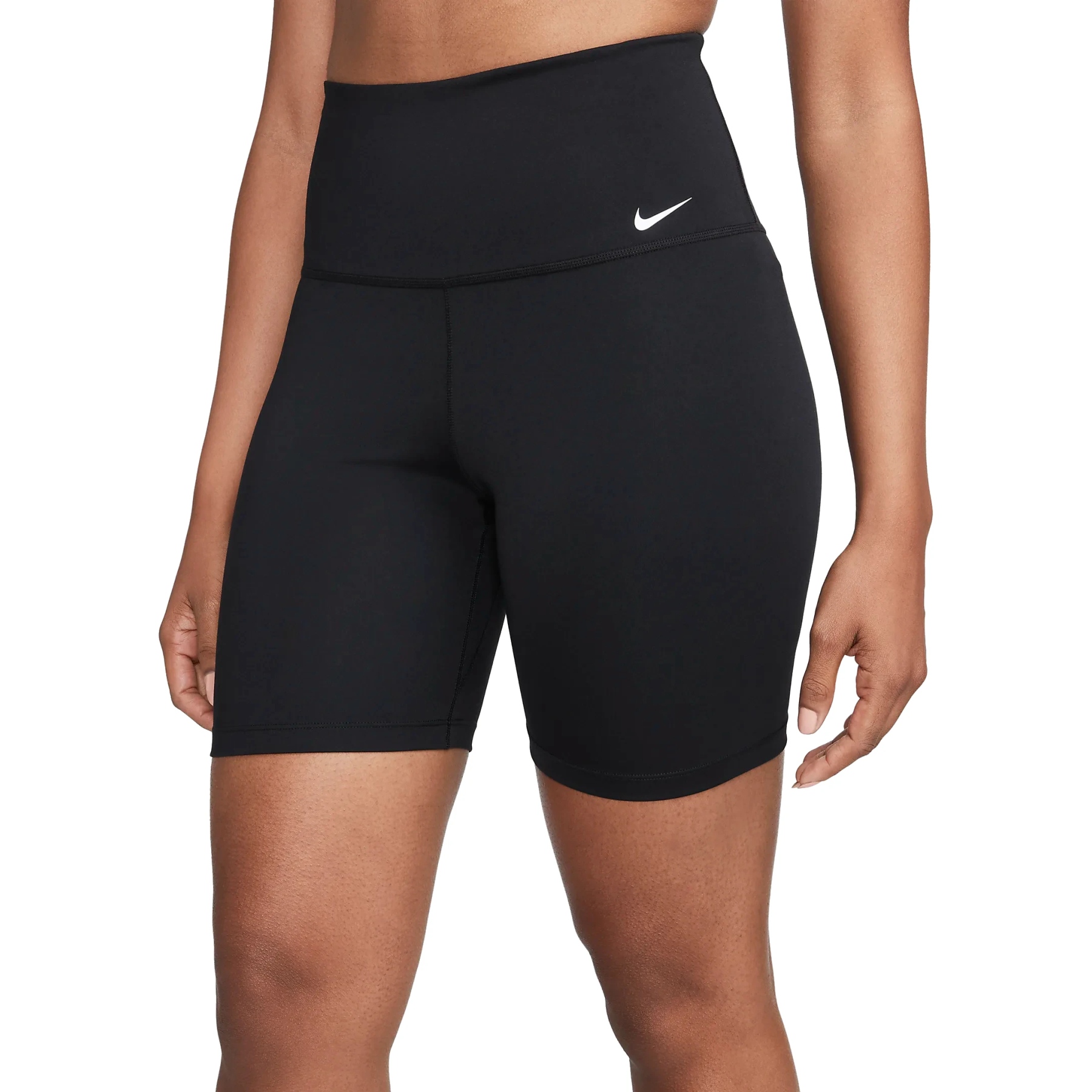 Picture of Nike One Dri-FIT High-Rise 7&quot; Shorts Women - black/white DV9022-010