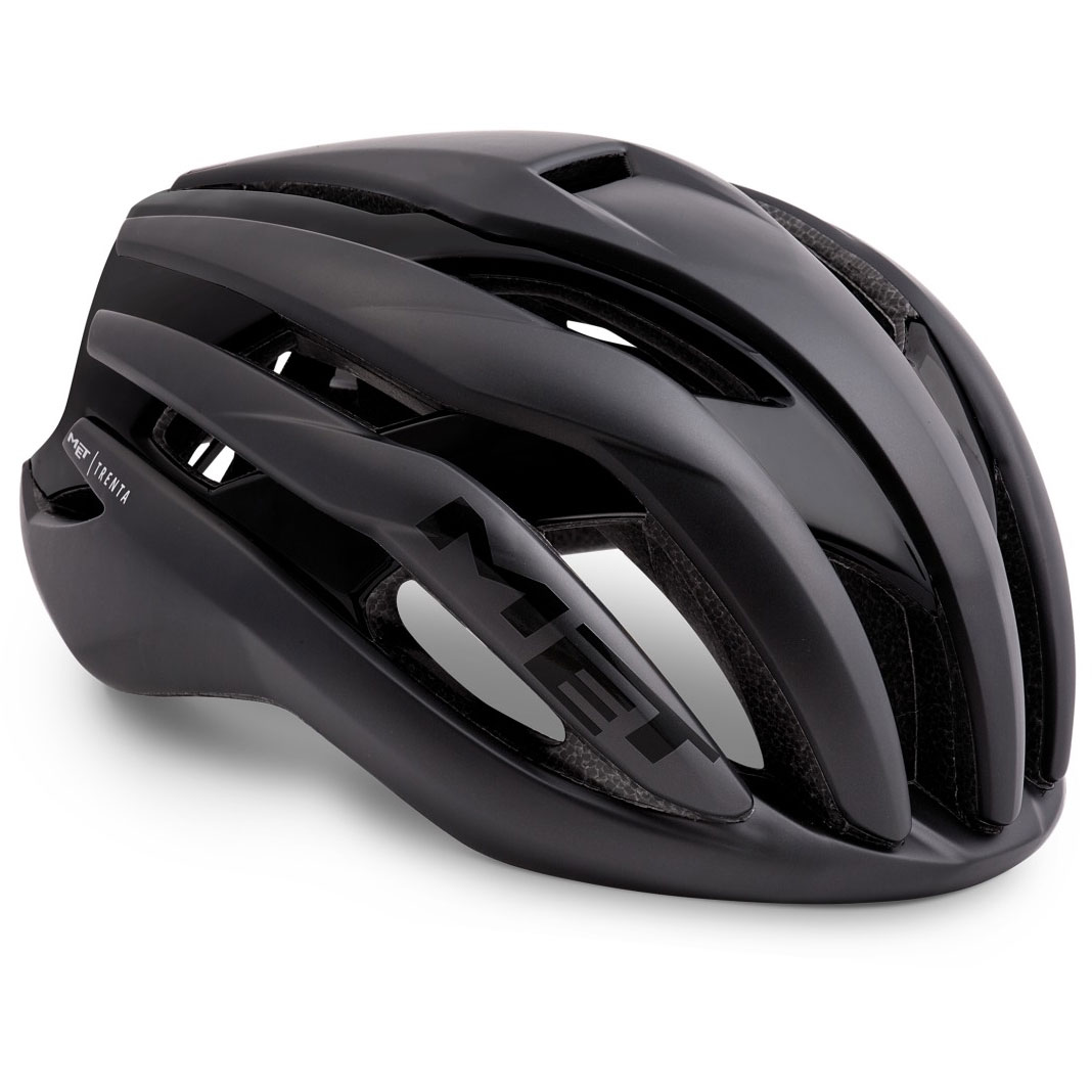 Image of MET Trenta MIPS Helmet - Black / Matt Glossy