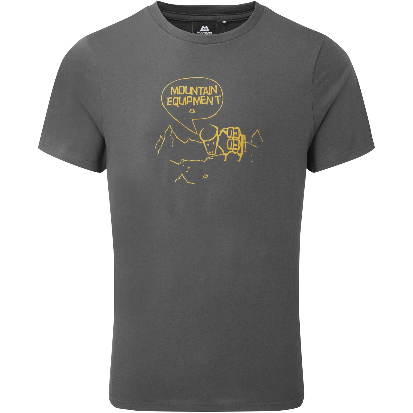 Picture of Mountain Equipment Yorik T-Shirt ME-005535 - anvil grey