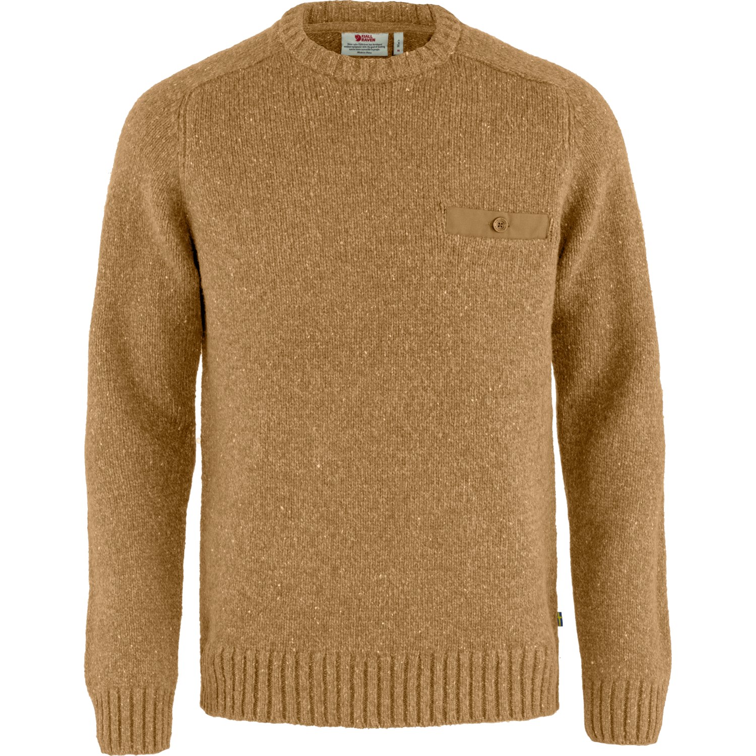 Fjällräven Lada Roundneck Sweater - buckwheat brown | BIKE24