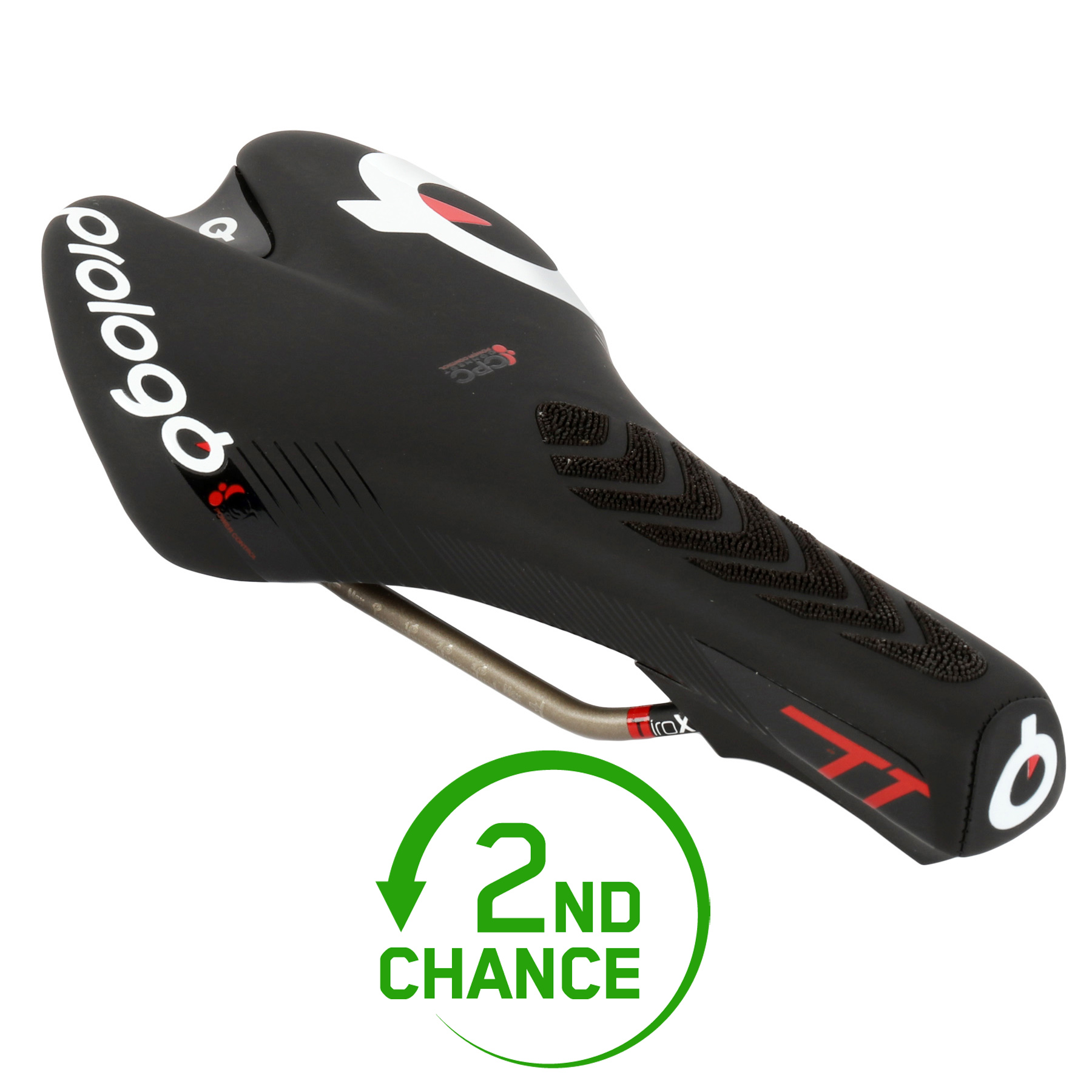 Prologo Zero II TT CPC TiroX Saddle black/white 2nd Choice BIKE24