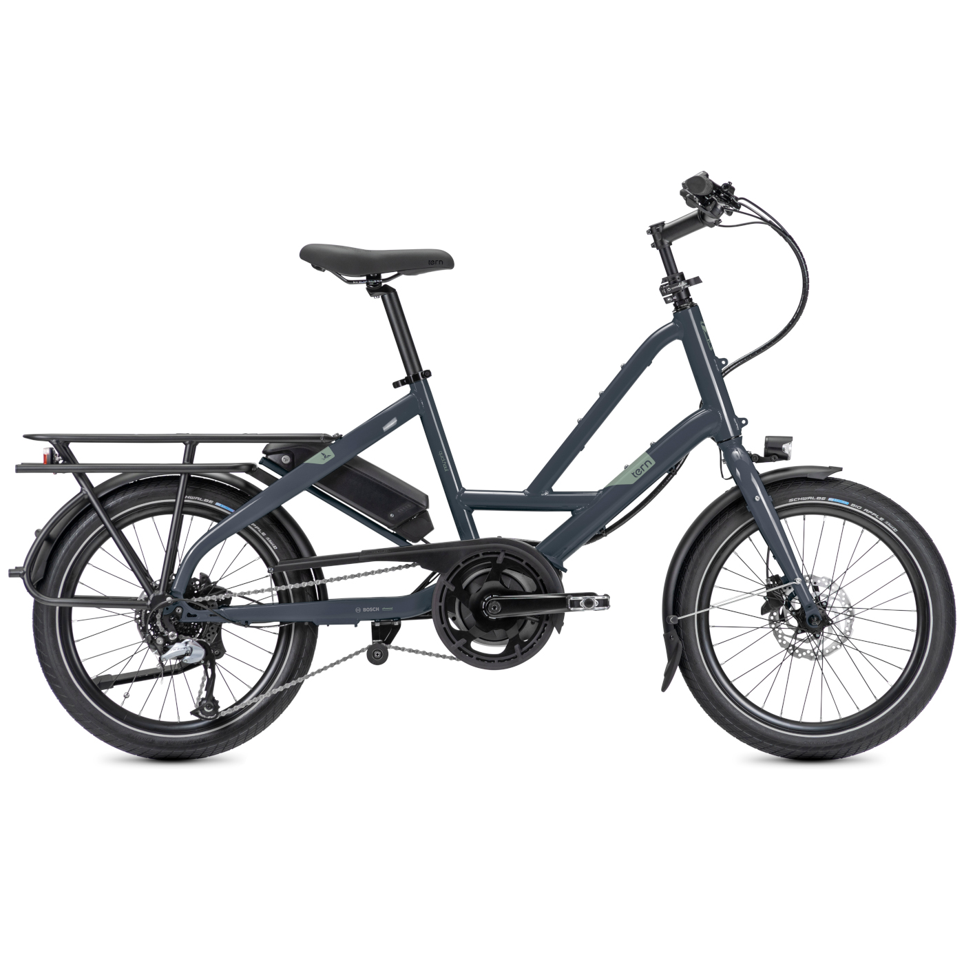 Produktbild von Tern Quick Haul D9 - 20&quot; Kompakt E-Bike - 2024 - slate/mint