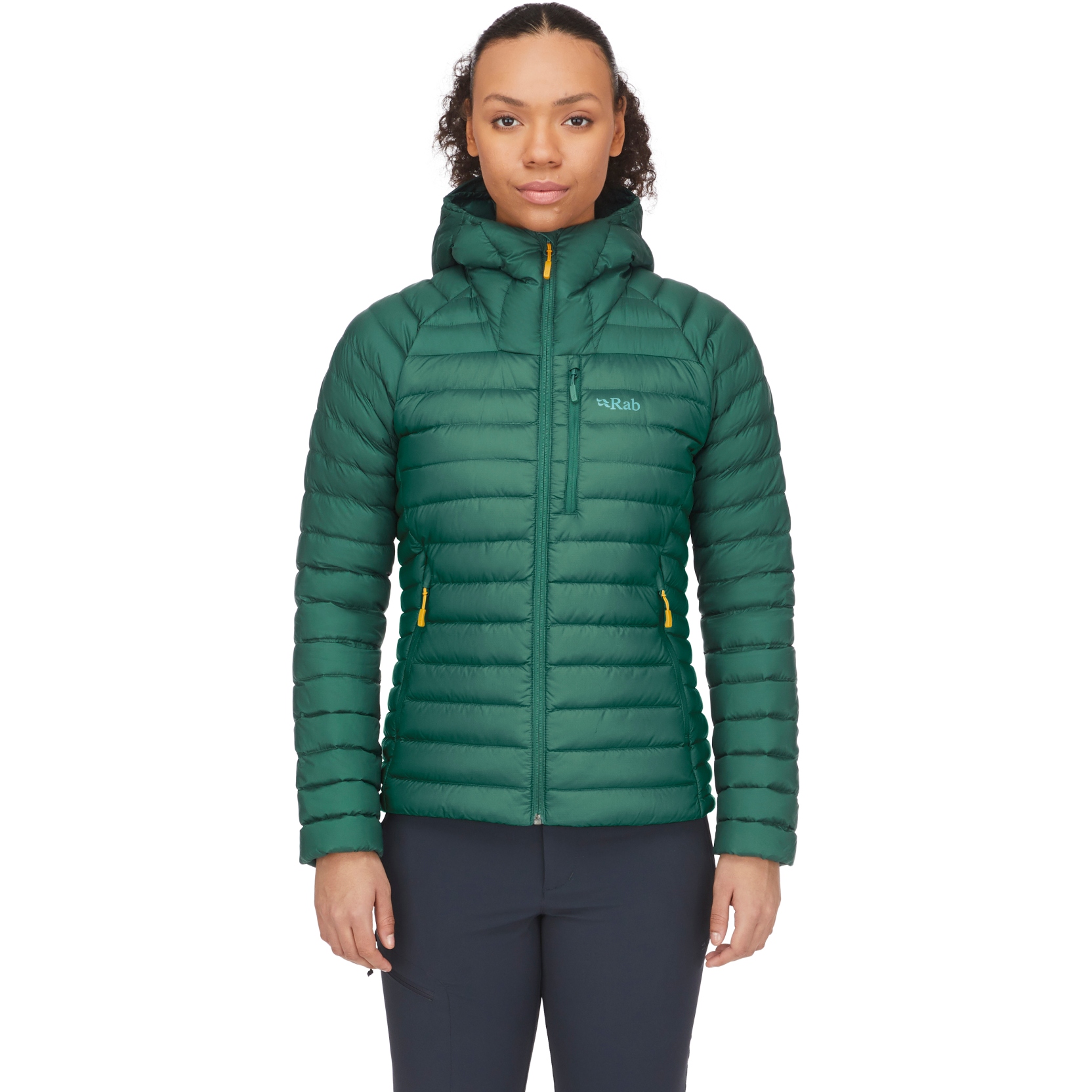 Picture of Rab Microlight Alpine Down Jacket Women - green slate
