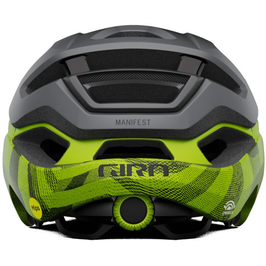 Giro Manifest Spherical Helmet matte metallic black/ano lime