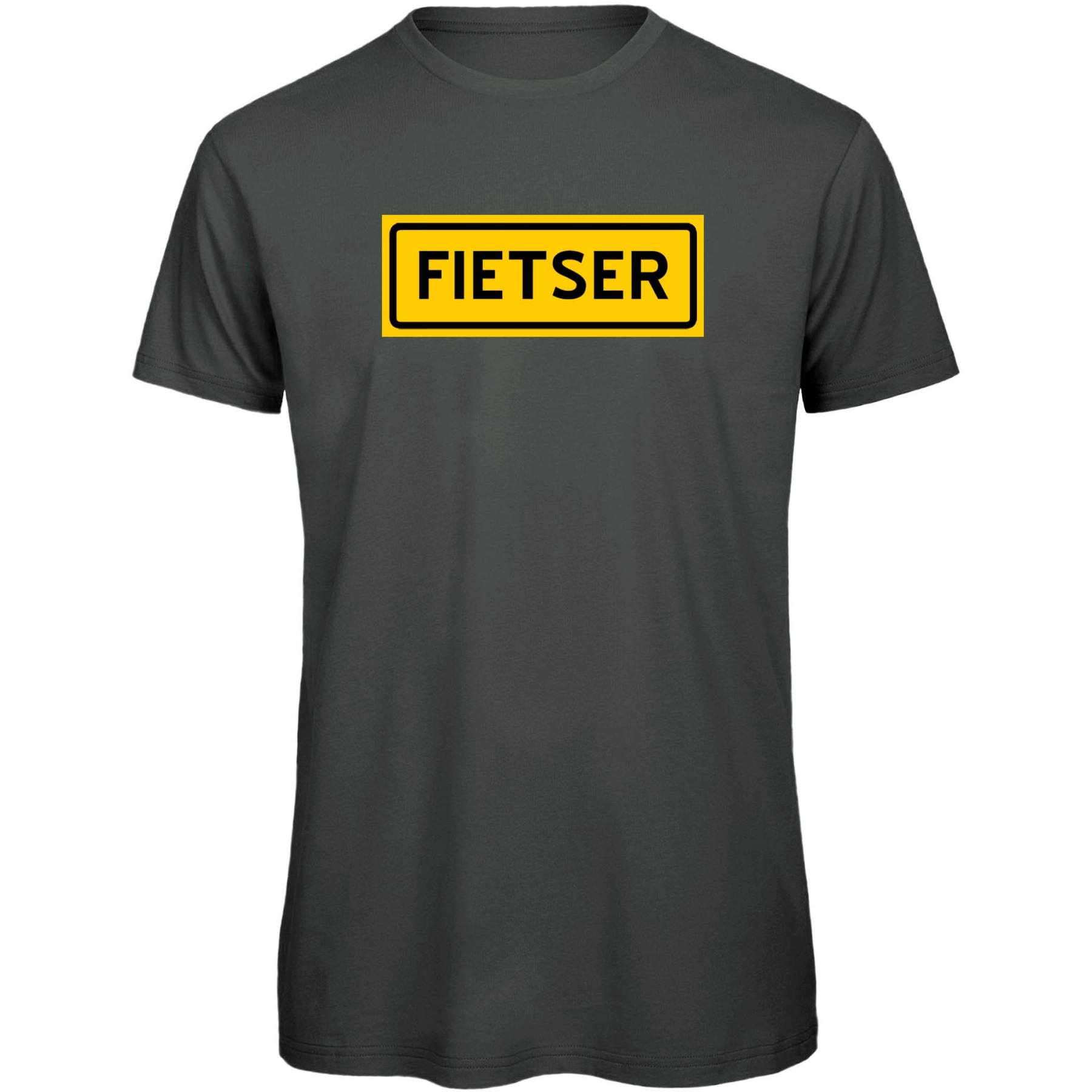 Foto de RTTshirts Camiseta Bicicleta - Fietser - gris oscuro