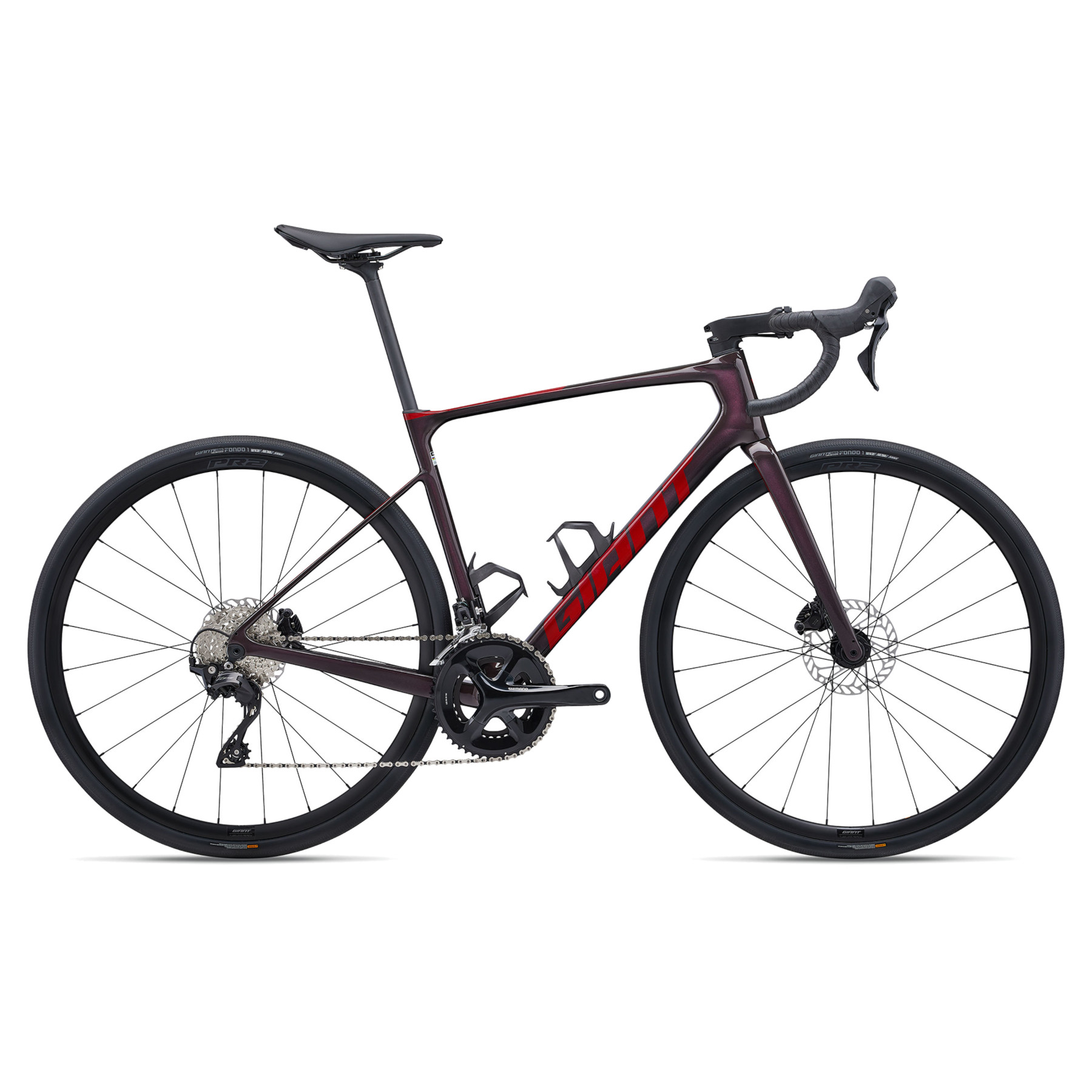 Produktbild von Giant DEFY ADVANCED 2 - Carbon Rennrad - 2024 - Tiger Red