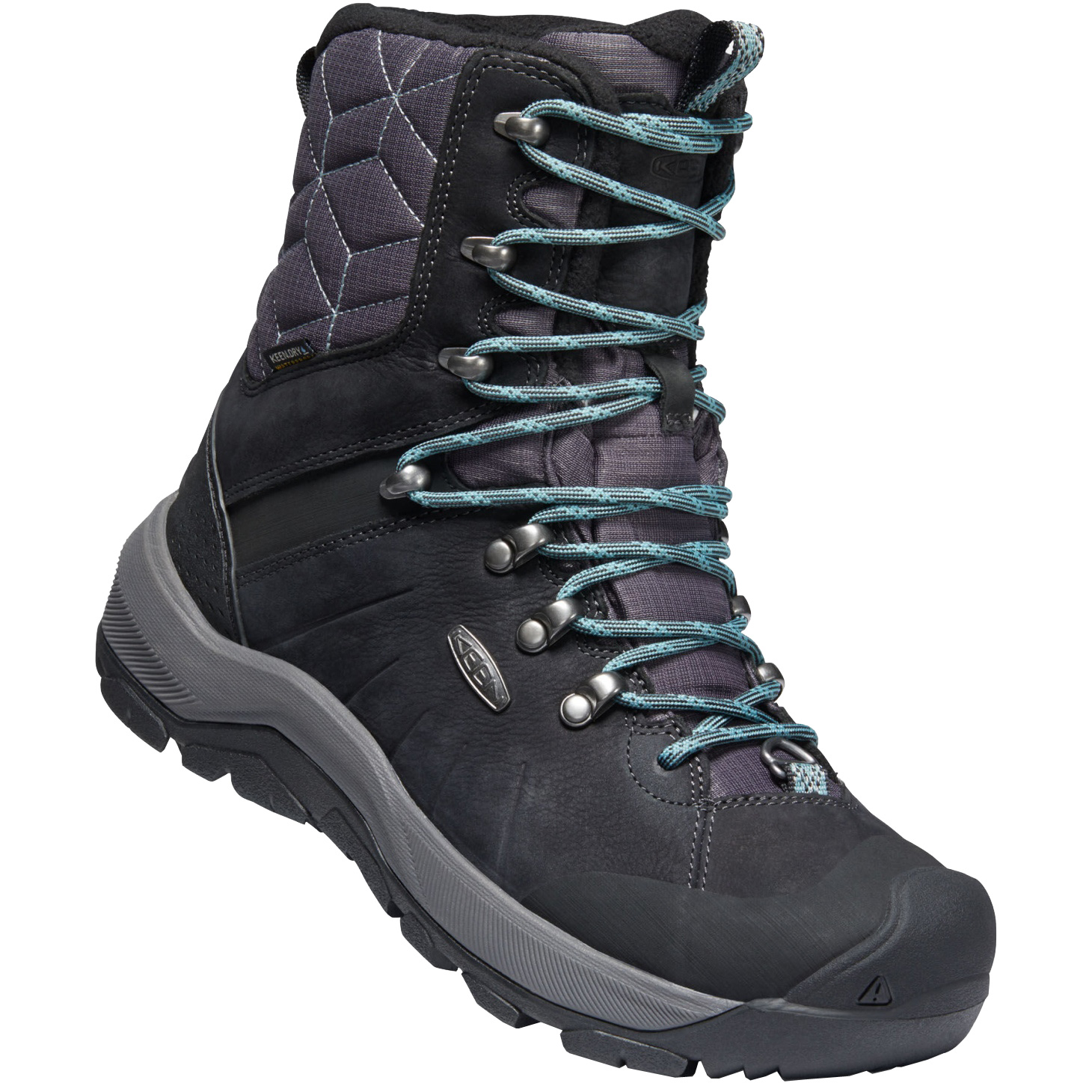 Picture of KEEN Revel IV High Polar Women&#039;s Boots - Black/North Atlantic