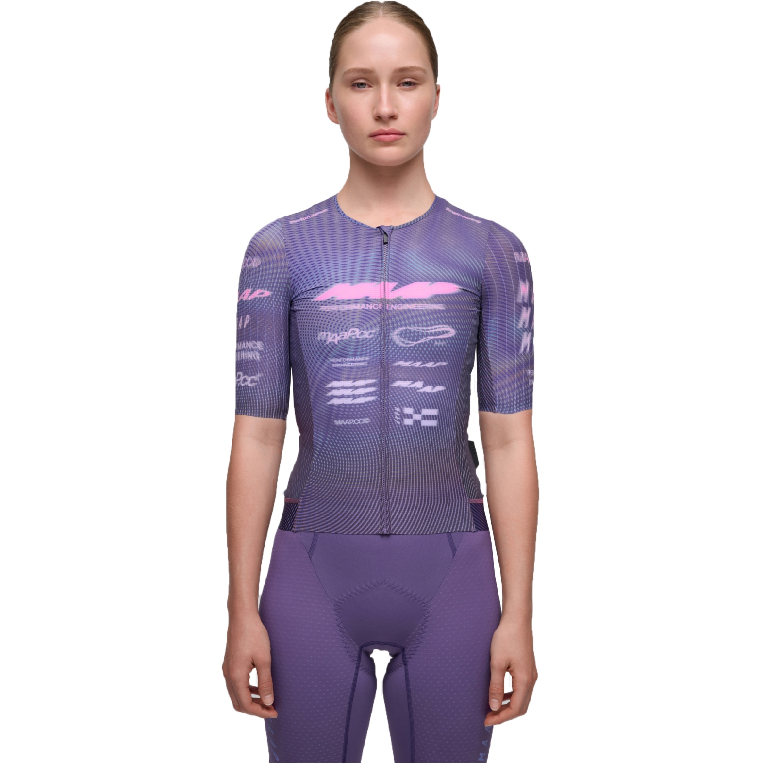 Женский трикотаж MAAP Beta Pro Aero - photon purple