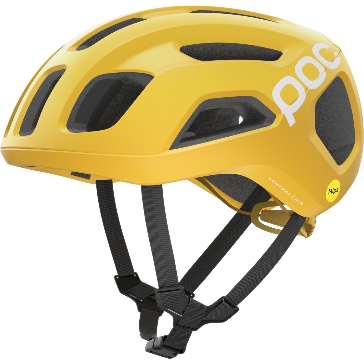 Picture of POC Ventral Air MIPS Helmet - 1331 Aventurine Yellow Matt