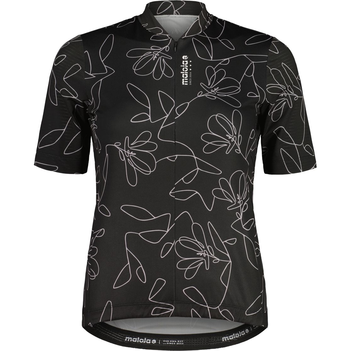 Bild von Maloja MandrettM. 1/2 Cycle Kurzarmtrikot Damen - deep black 8833