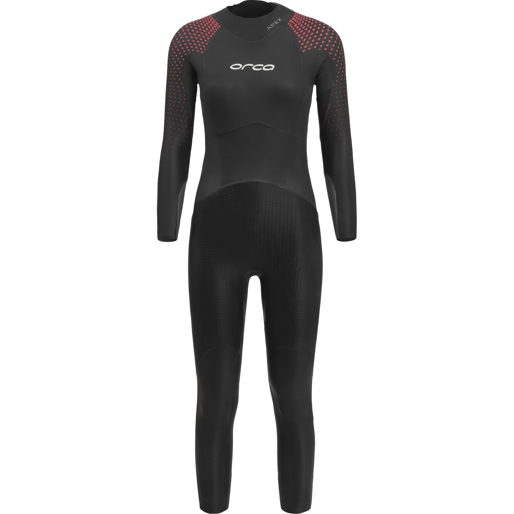 Image of Orca Apex Float Wetsuit Women - red buoyancy