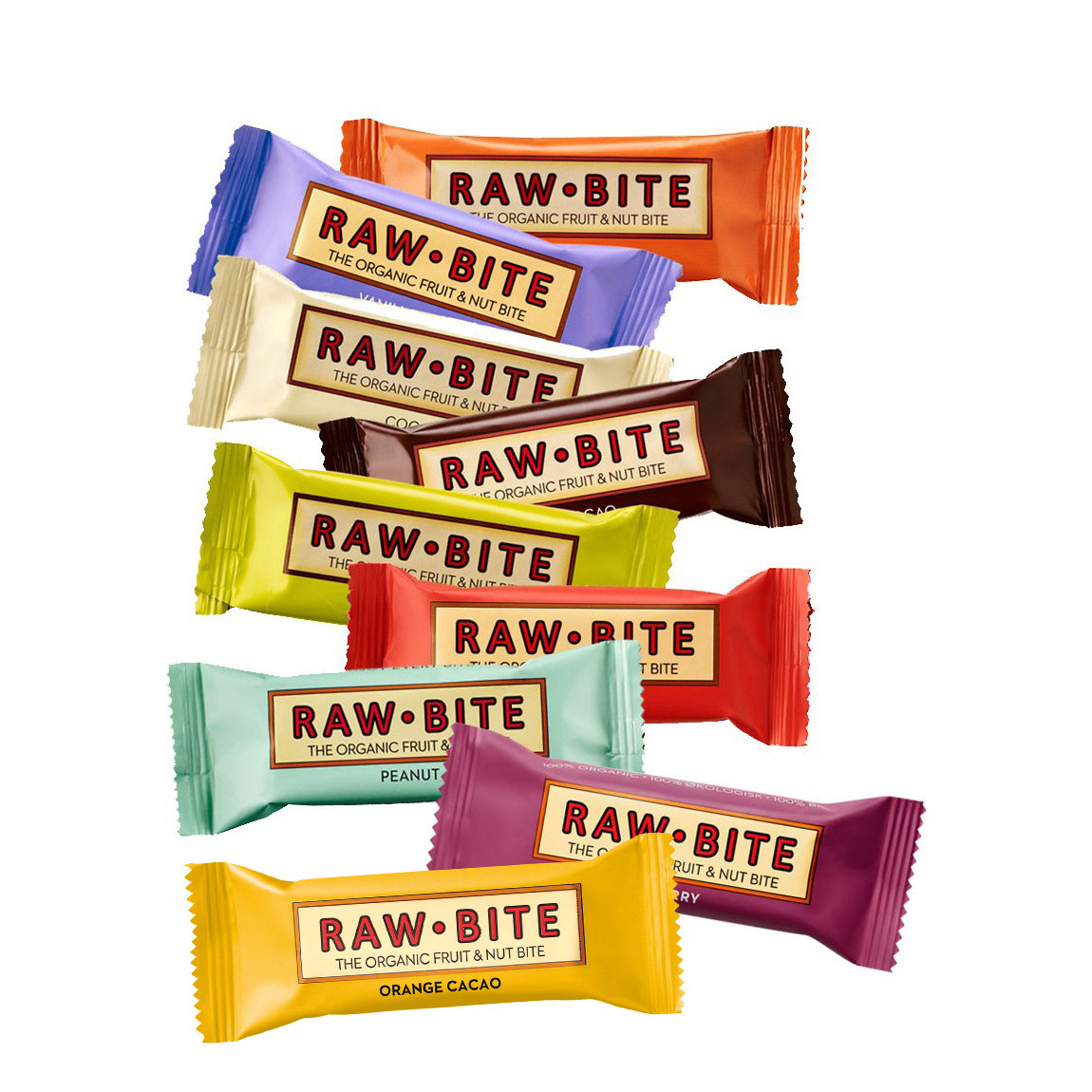 Rawbite Organic Carbohydrate Bar 50g Bike24 9756