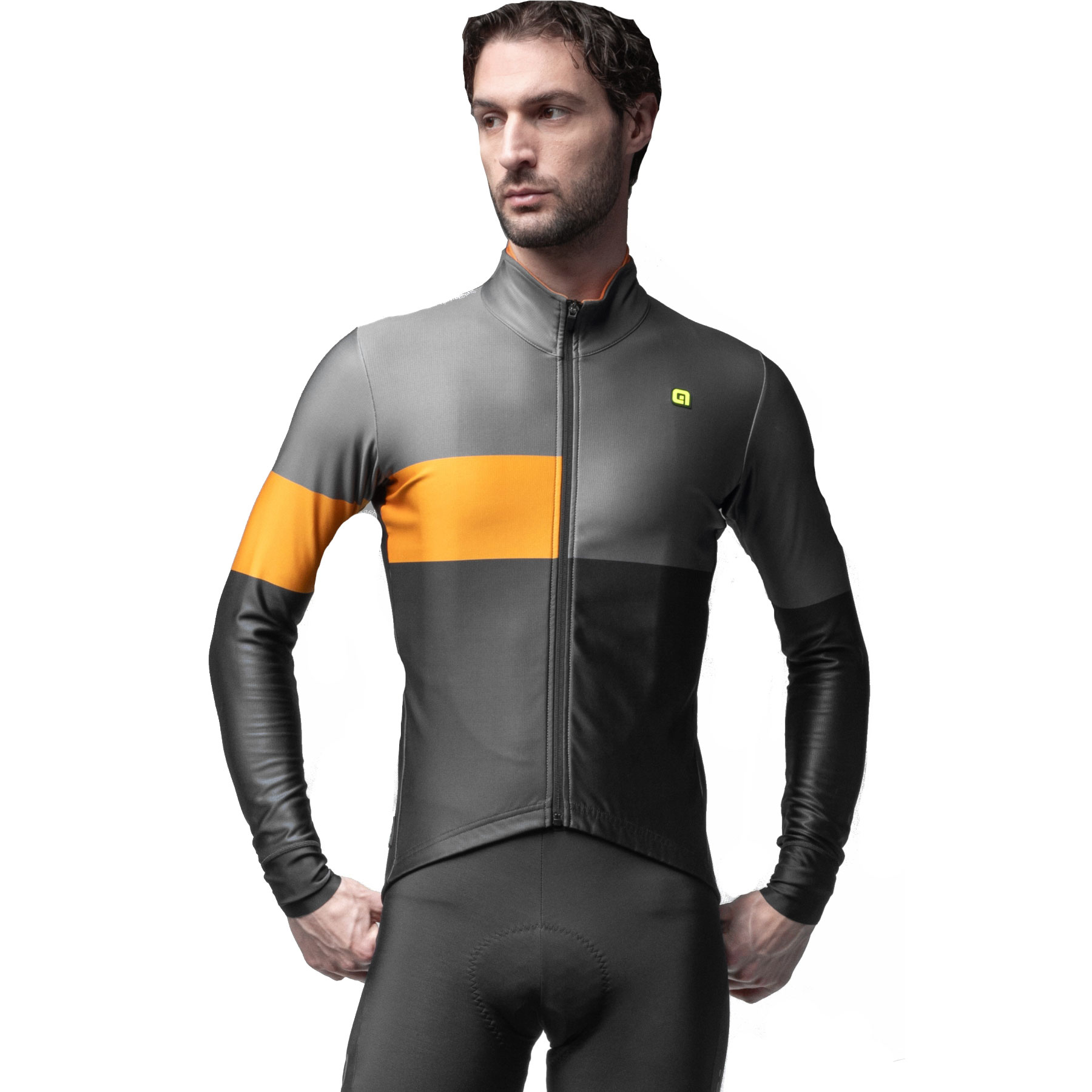Produktbild von Alé PR-E Geometric Radjacke Herren - schwarz