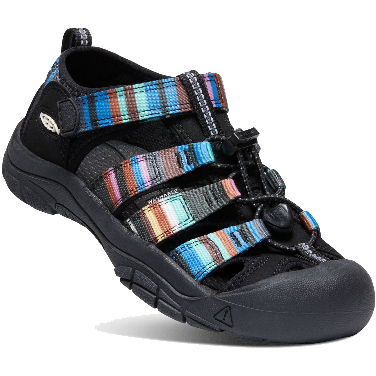 Image of KEEN Newport H2 Kids Sandals - Raya Black (Size 32-39)