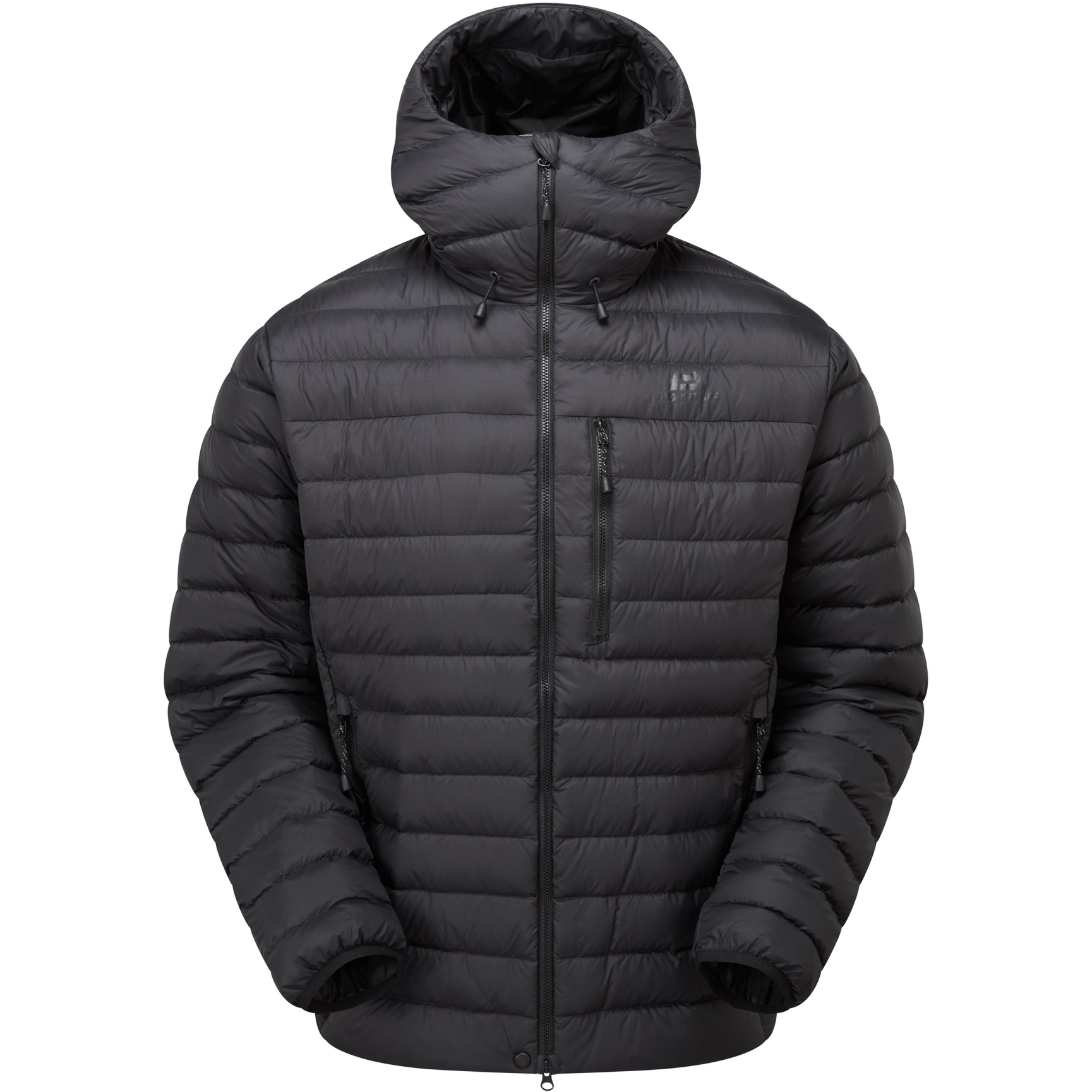 Picture of Mountain Equipment Earthrise Hooded Down Jacket ME-006399 - black/black