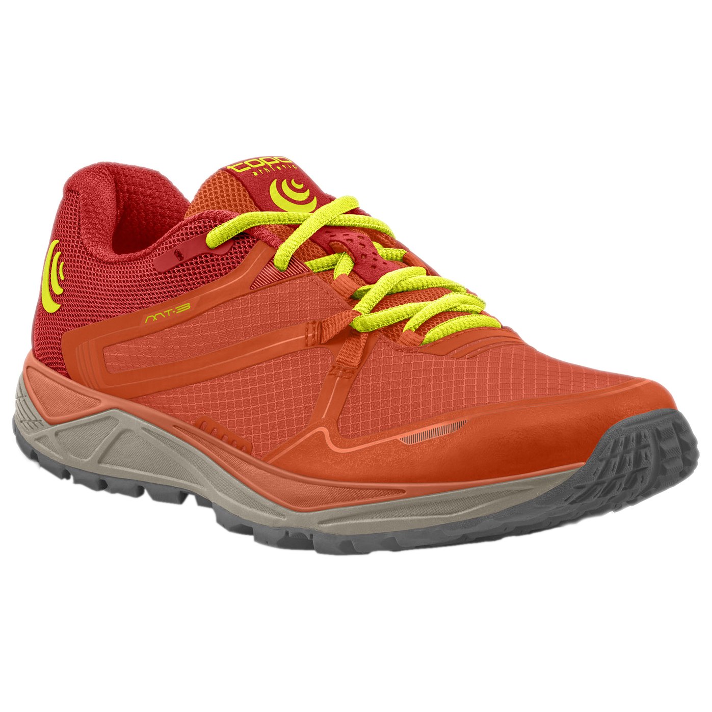 Produktbild von Topo Athletic MT-3 Damen Trail Laufschuhe - orange/gelb